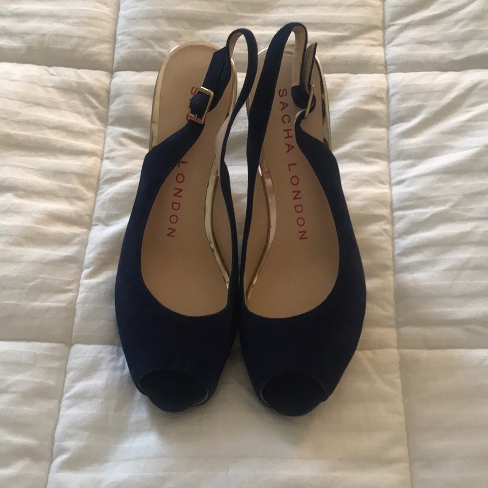 Peep Toe Sling Back Heels